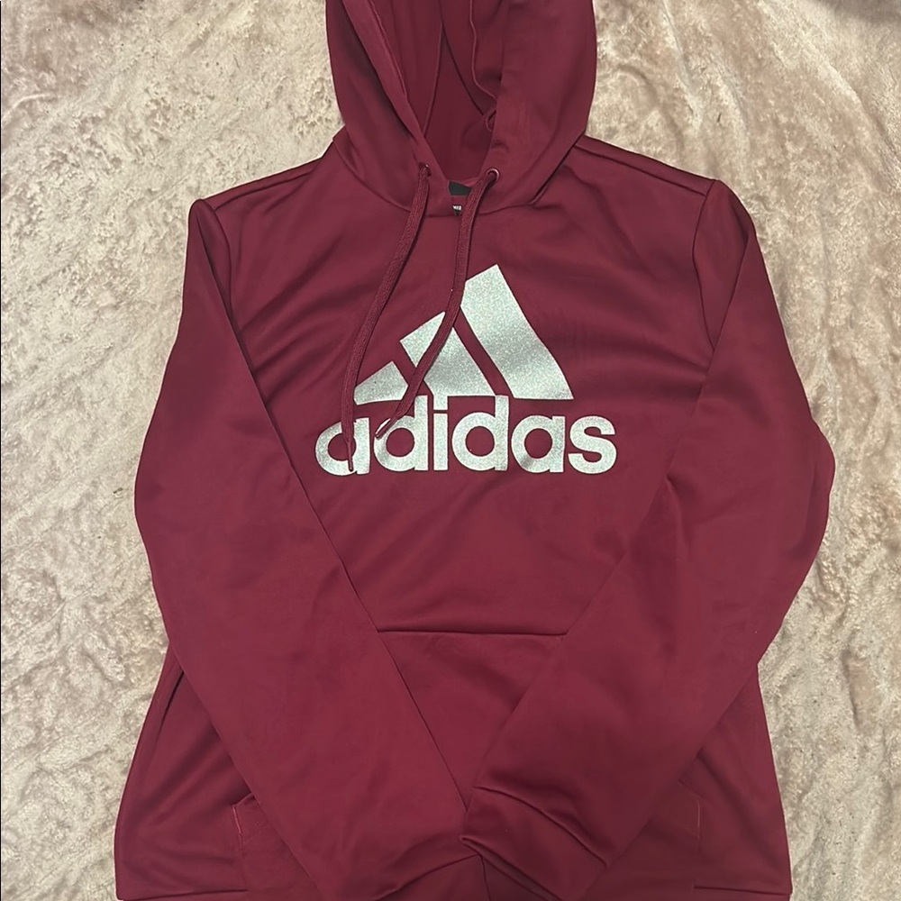 Adidas Maroon Hoodie